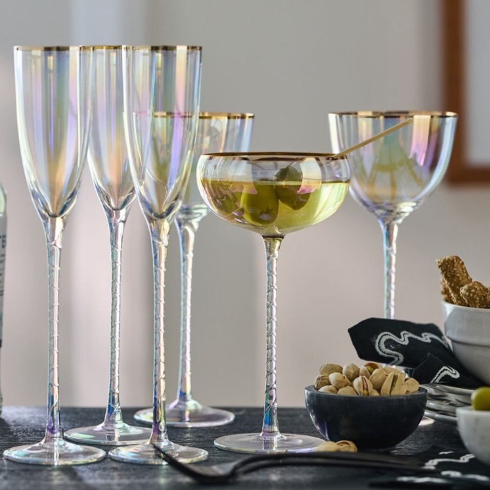 Alta luster wine set/4 glasses‎